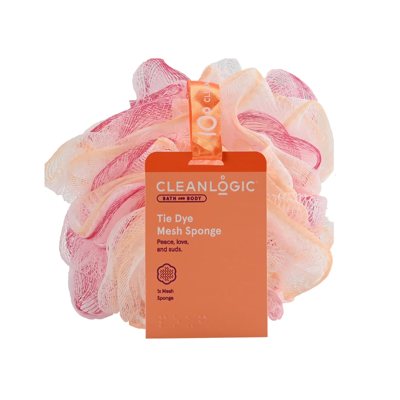 Cleanlogic Tie Dye Mesh tinklinė kūno kempinė, 1 vnt