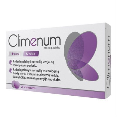 CLIMENUM, 56 tabletės
