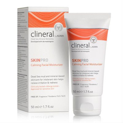 CLINERAL BY AHAVA SKINPRO, drėkinamasis, raminamasis kremas, 50 ml