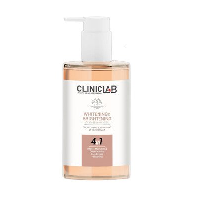 Cliniclab Whitening and Brightening Cleansing Gel - balinantis ir skaistinantis valomasis gelis, 200 ml