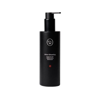 CLM Ultra Glossing intensyviai drėkinantis plaukų ir galvos odos šampūnas, 250 ml