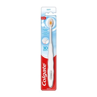 COLGATE 3D DENSITY SOFT, dantų šepetėlis, 1 vnt