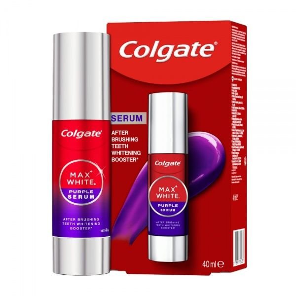 COLGATE balinamasis serumas Max White Purple Serum, 40 ml