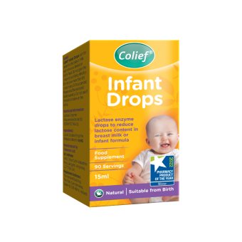 COLIEF laktazės lašai INFANT DROPS, 15 ml