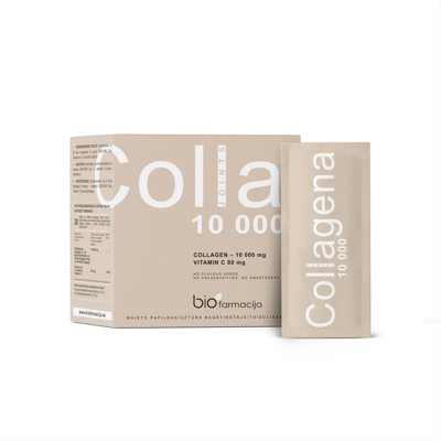 COLLAGENA JOINTS, 10000 mg., milteliai, 20 paketėlių