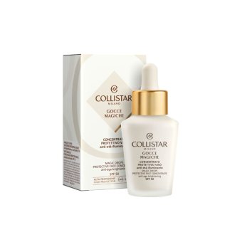 COLLISTAR, apsauginis koncentratas veidui SPF50, GOCCE MAGICHE, 30 ml