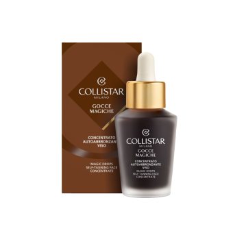 COLLISTAR, savaiminio įdegio greito poveikio koncentratas, GOCCE MAGICHE, 30 ml