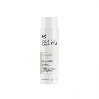 COLLISTAR, veido losjonas Salicylic Acid + Niacinamide, ATTIVI PURI, 100 ml