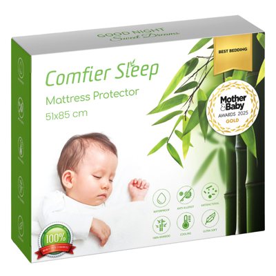 Comfier Sleep neperšlampanti paklodė, ., 51 x 85 cm