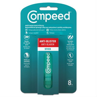 COMPEED, pieštukas-apsauga nuo nutrynimų, 8 ml