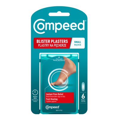 COMPEED, pleistras pūslėms, mažas, 6 vnt