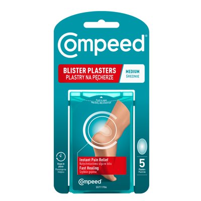 COMPEED, pleistras pūslėms, vidutiniai, 5 vnt