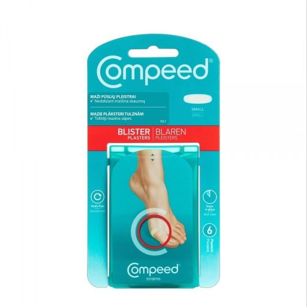 COMPEED pūslių pleistrai, maži, 6 vnt