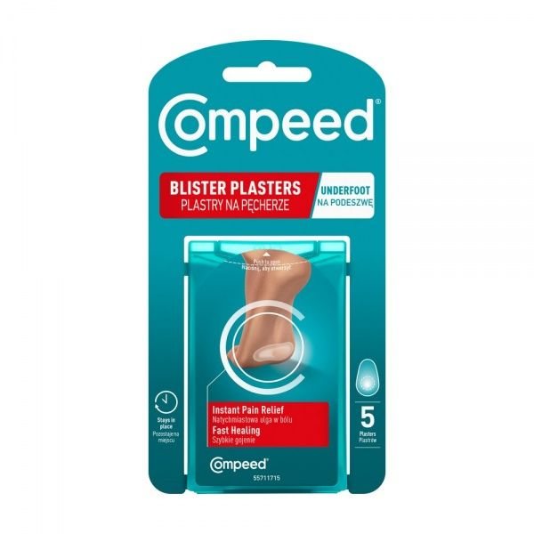 COMPEED pūslių pleistrai sportuojantiems, 5 vnt