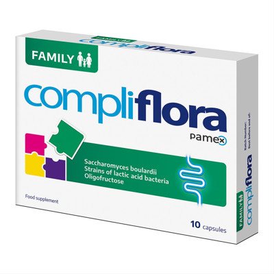 COMPLIFLORA FAMILY, 10 kapsulių
