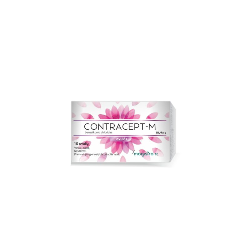 CONTRACEPT-M 18.9mg ovulės N10 (lyg.imp.)