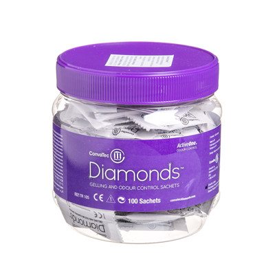 CONVATEC DIAMONDS, paketėliai, 100 vnt