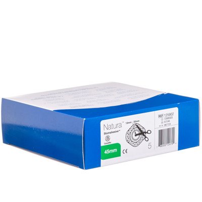 CONVATEC NATURA FLEXIBLE, išmatų rinktuvų plokštelė, kerpama, lanksti, 5 vnt., 45 mm