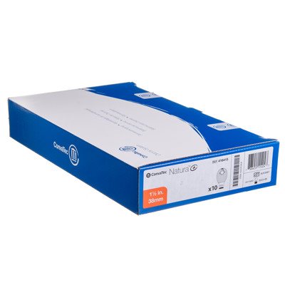 CONVATEC NATURA+, išmatų rinktuvų atviri maišeliai, 10 vnt. su filtru INVISICLOSE, dvigubu užsegimu, 38 mm