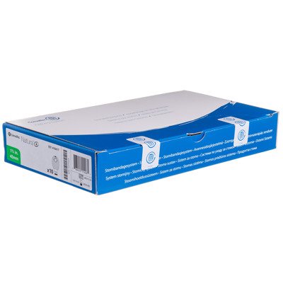 CONVATEC NATURA+, išmatų rinktuvų atviri maišeliai, 10 vnt. su filtru INVISICLOSE, dvigubu užsegimu, 45 mm