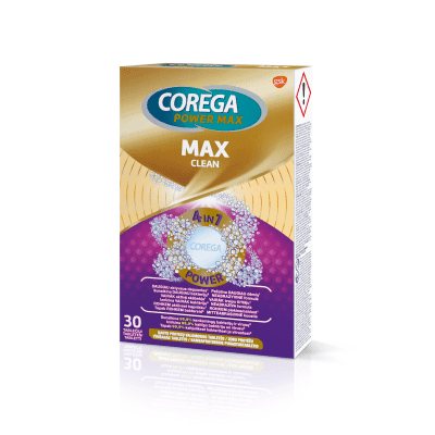 COREGA valomosios dantų protezų tabletės MAX CLEAN N30