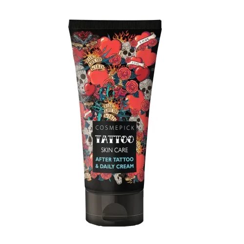 Cosmepick apsauginis kasdieninis kremas tatuiruotai odai, 80 ml