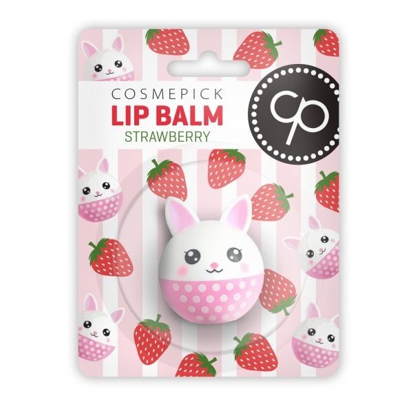 COSMEPICK lūpų balzamas, braškių kvapo, 6 g