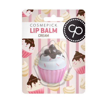 Cosmepick lūpų balzamas grietinėlės kvapo, (Keksiukas), 6 g