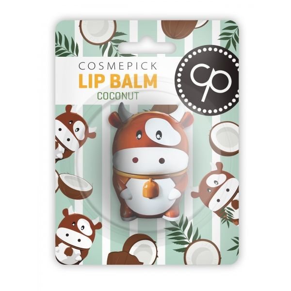 COSMEPICK lūpų balzamas, kokosų kvapo, 6 g