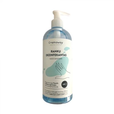 COSMOWAY dezinfekcinis skystis rankoms, 400 ml