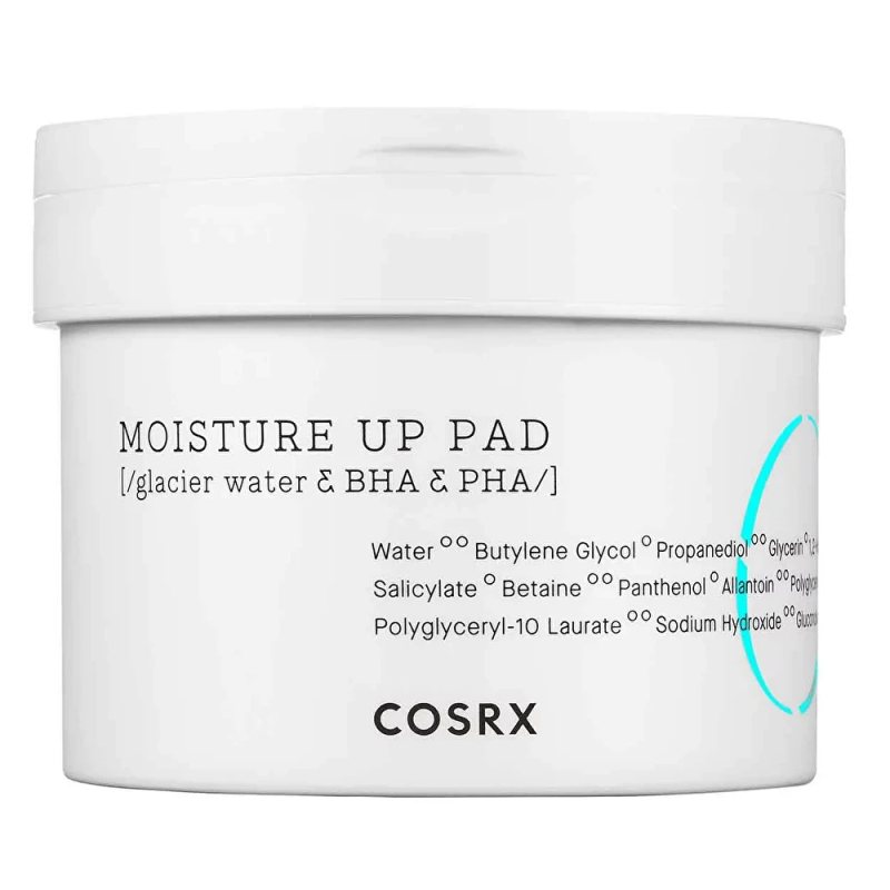 COSRX One Step Moisture Up Pad padeliai veidui drėkin. N70, 70 vnt