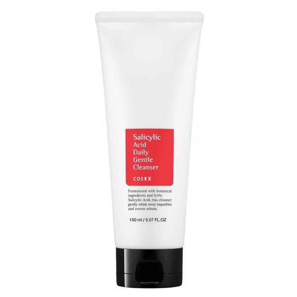 COSRX veido prausiklis SALICYLIC ACID DAILY GENTLE CLEANSER, 150 ml