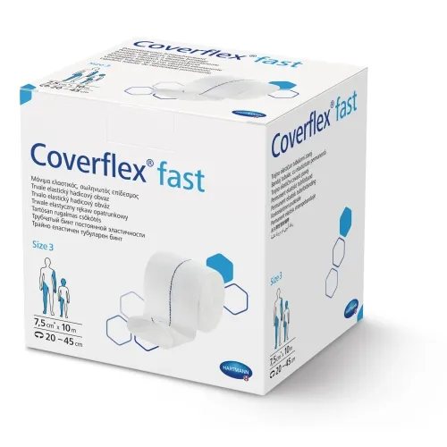 Coverflex® Fast tubuliarinis tvarstis x 10 m, 3 dydis, 1 vnt., 7.5 cm