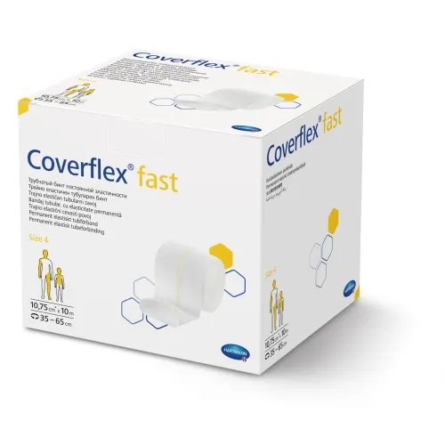 Coverflex® Fast tubuliarinis tvarstis x 10 m, 4 dydis, 1 vnt., 10.7 cm
