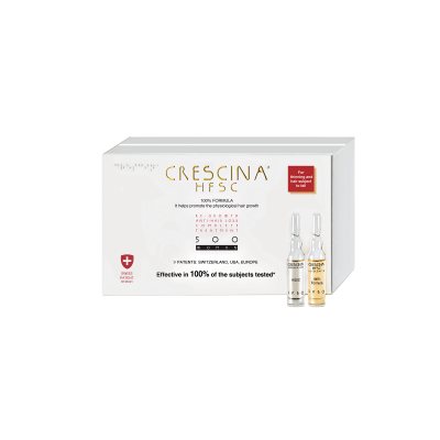 CRESCINA kompleksas moterims plaukų atauginimui ir nuo plaukų slinkimo HFSC 500 N20, 3.5 ml