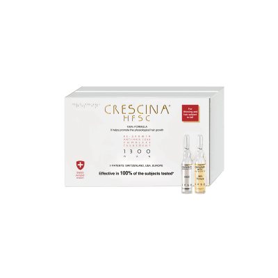 CRESCINA kompleksas vyrams plaukų atauginimui ir nuo plaukų slinkimo HFSC 1300, N20, 3.5 ml