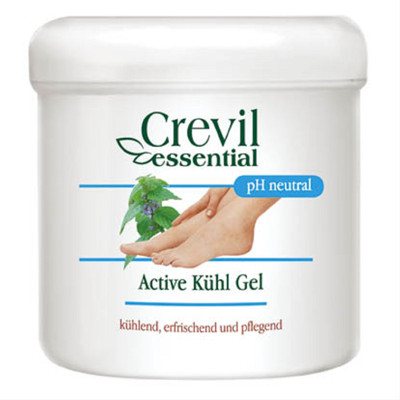 CREVIL ESSENTIAL, kremas pėdoms gaivinantis, 250 ml