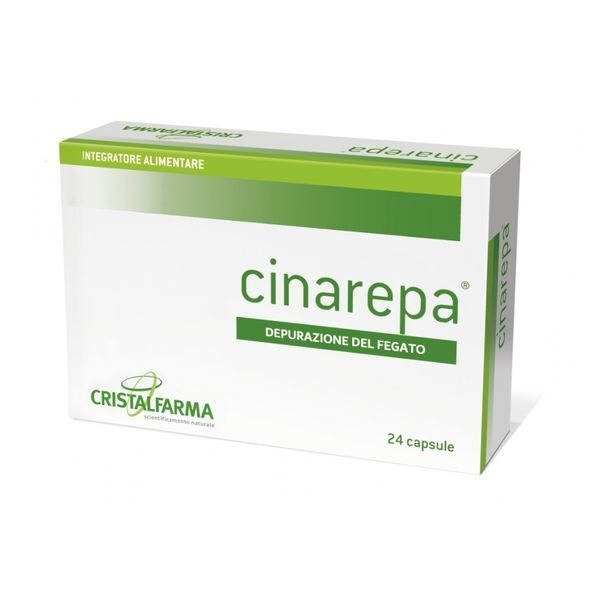 CRISTALFARMA maisto papildas CINAREPA, 24 kaps.