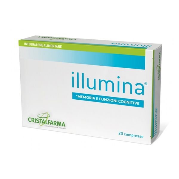 CRISTALFARMA maisto papildas ILLUMINA, 20 tab.
