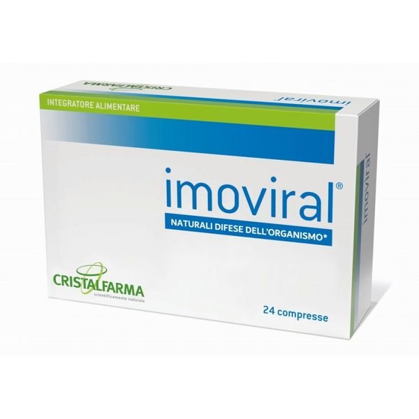 CRISTALFARMA maisto papildas IMOVIRAL, 24 tab.