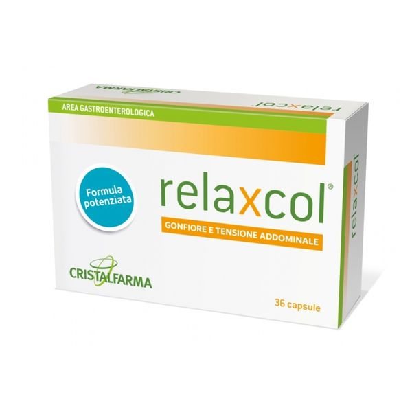 CRISTALFARMA maisto papildas RELAXCOL, 36 kaps.