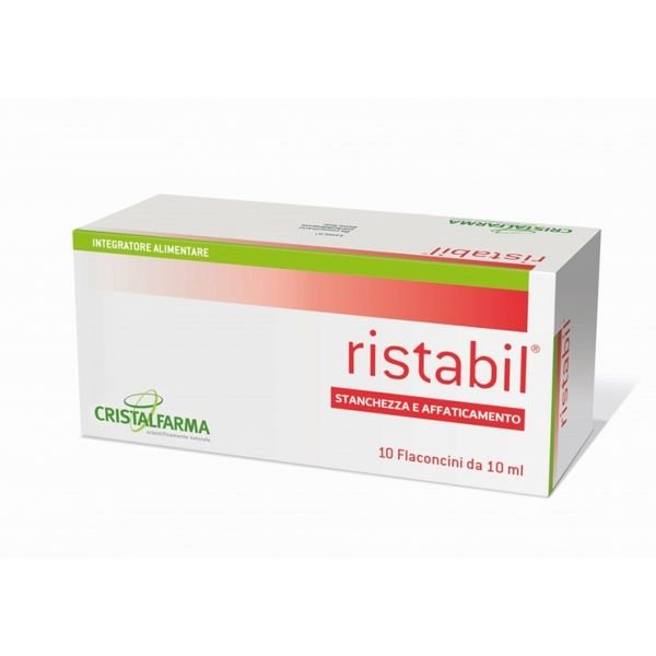 CRISTALFARMA maisto papildas RISTABIL, x 10 ml, 10 vnt