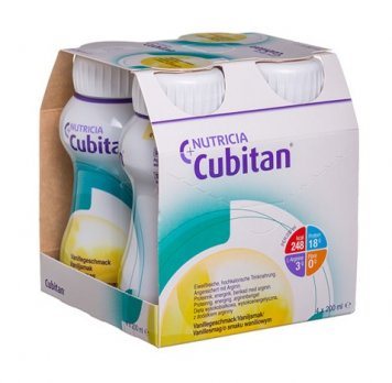 CUBITAN vanilės skonio skystis N4, 200 ml