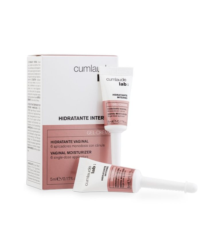 CUMLAUDE drėkinamasis makšties gelis kremas HIDRATANTE INTERNO, 30 ml, 6 x 5 ml