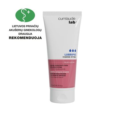CUMLAUDE LAB LUBRIPIU, intensyviai drėkinantis intymios higienos prausiklis, 200 ml