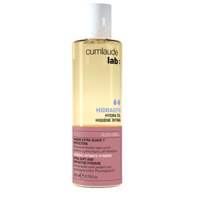 CUMLAUDE LAB OIL, drėkinamasis intymios higienos aliejinis prausiklis, 200 ml