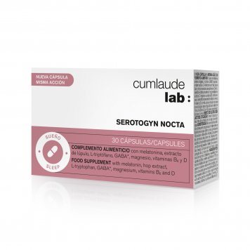 CUMLAUDE menopauzės laikot. su melaton. SEROTOGYN NOCTA kapsulės N30