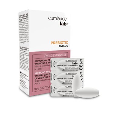 CUMLAUDE PREBIOTIC, makšties ovulės, 10 vnt