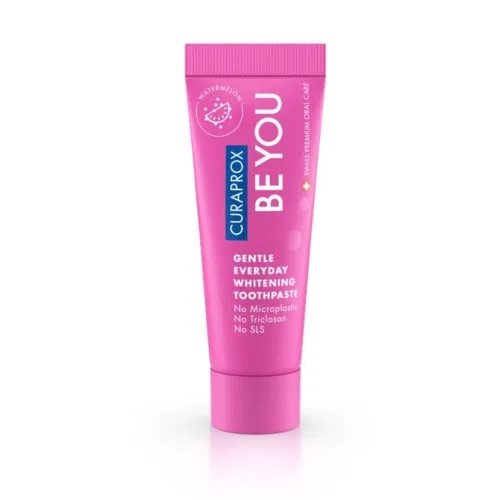 CURAPROX balinanti dantų pasta BE YOU, arbūzų ir mėtų skonio, 10 ml