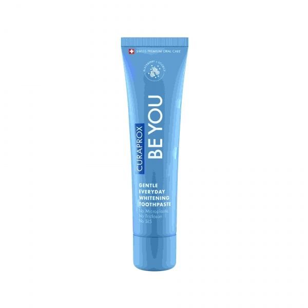 CURAPROX BE YOU balinanti dantų pasta, gervuogių + saldymedžio skonio, mėlyna, 60 ml
